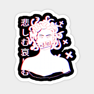 Aesthetic Medusa Magnet