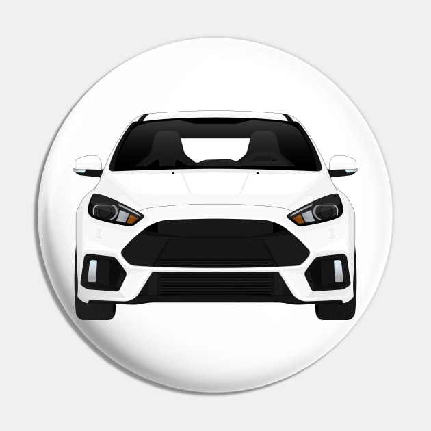 Focus RS White Pin by VENZ0LIC