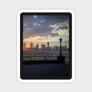 Sunset, Battery Park, Manhattan, NYC Magnet