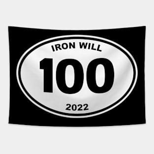 IRON WILL 100 MILE FINISHER Tapestry