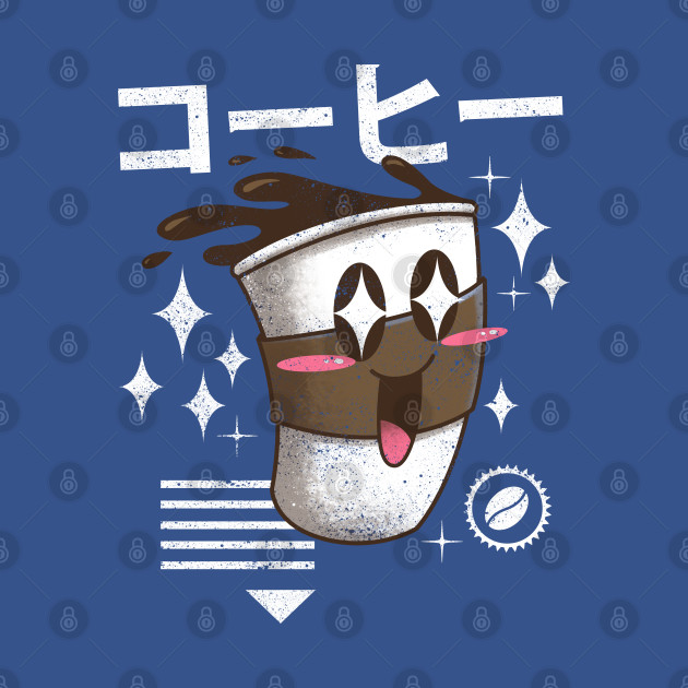 Discover Kawaii Coffee - Coffee - T-Shirt