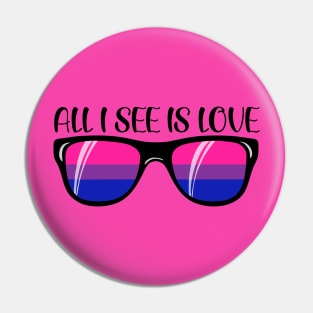 Bisexual Sunglasses - Love Pin