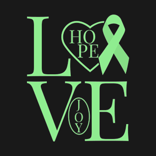 Light Green Awareness Ribbon T-Shirt