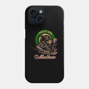 Vintage american Snowmobile USA Phone Case