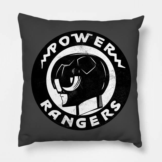 black ranger Pillow by creativespero