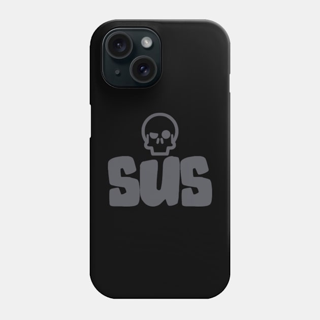 SUS Skull Phone Case by stickisticki