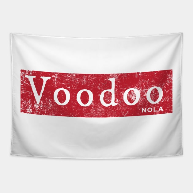 Voodoo NOLA Distressed Tapestry by YOPD Artist