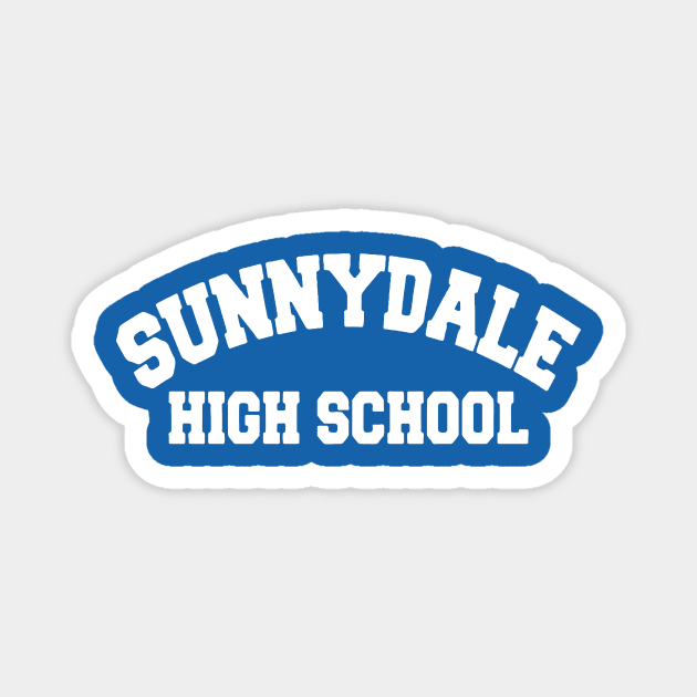 Sunnydale High School Logo Merch Magnet by rahayu