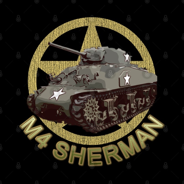 M4 Sherman WW2 American Medium Tank by F&L Design Co.