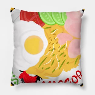 Nasi Goreng Indonesian Culture Pillow