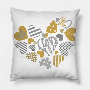 valentines day by chakibium Pillow