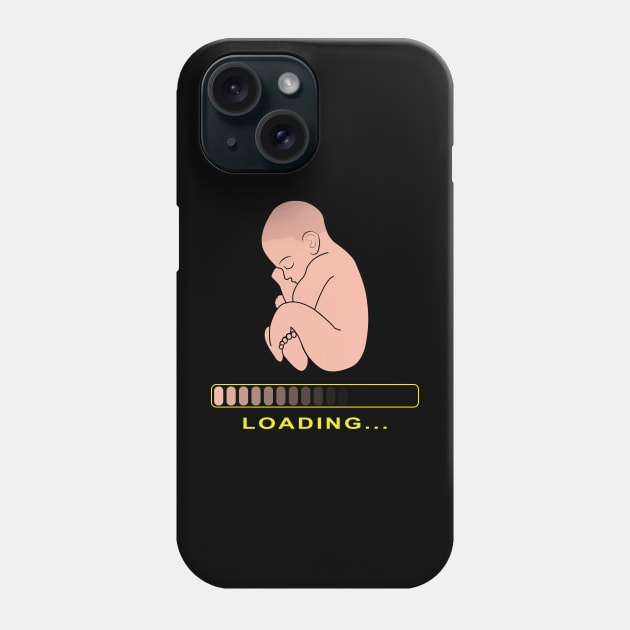 Baby Coming Soon, Pregnancy Announcement Phone Case by ArticArtac