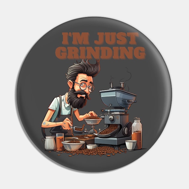 Coffee based design with a grinding reference to hard work Pin by CPT T's