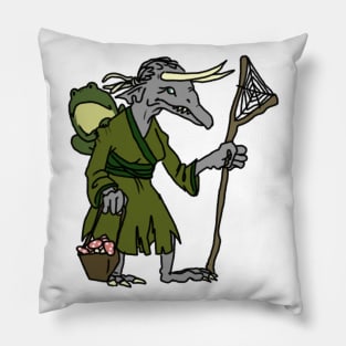 Dragonborn Druid Pillow