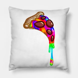 Psychedelic Pizza Pillow