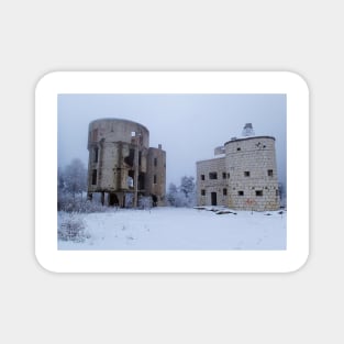 Abandoned Sarajevo Observatory in Winter Magnet