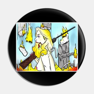 Invisible Monsters Pin