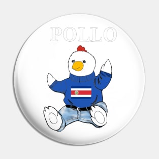 Pollo Bear de Costa Rica Pin