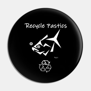 Recycle Plastics Awareness Pin