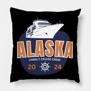 Alaska Cruise Together  2024 Pillow