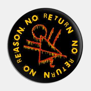 Woods Symbol Red - No Return No Reason X Pin