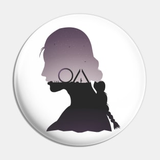 The oa - girl Pin