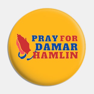 pray for damar hamlin 3 Pin