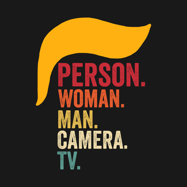 Person Woman Man Camera TV by AnKa Art