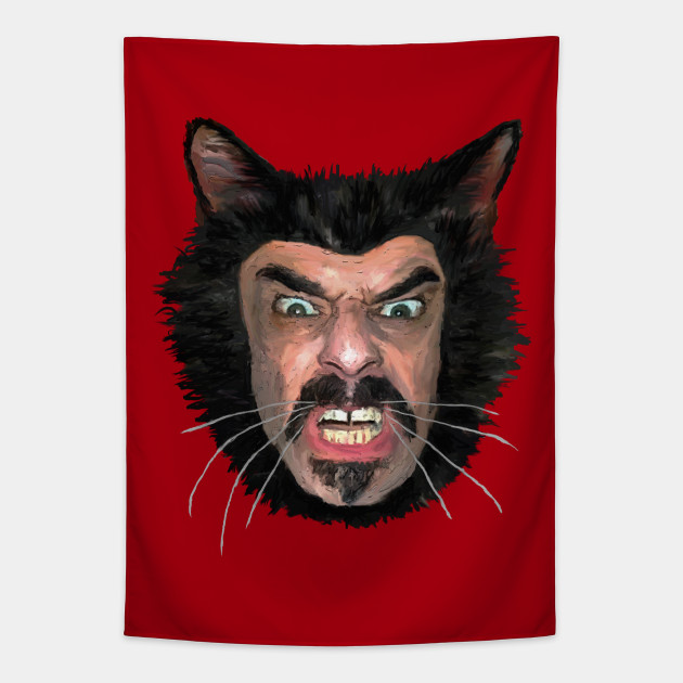 Vlad The Cat Says Cheese What We Do In The Shadows Tapestry Teepublic