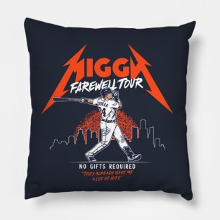 Miguel Cabrera Miggy Farewell Tour Pillow