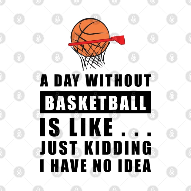 A day without Basketball is like.. just kidding i have no idea by DesignWood-Sport