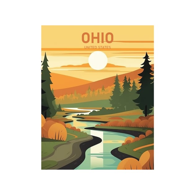 OHIO by MarkedArtPrints