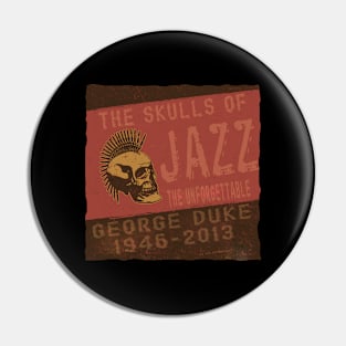 George Duke 1946 2013 Jazz Music D23 Pin