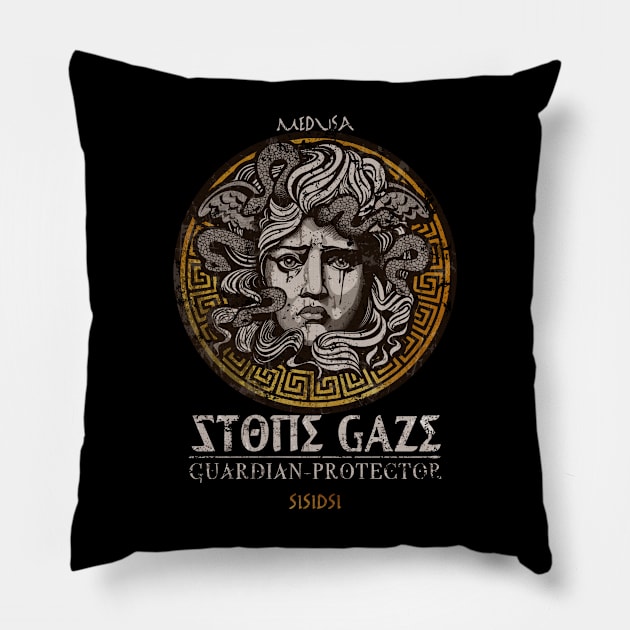 stone gaze Pillow by sisidsi