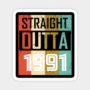 Straight Outta 1991 Magnet