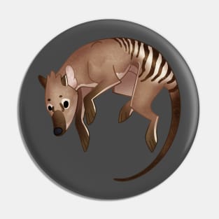 Cozy Thylacine Pin