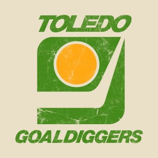 Toledo Goaldiggers  ------ 70s/80s Hockey team T-Shirt