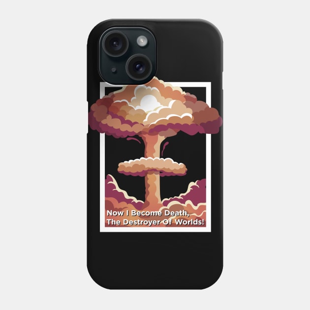 Oppenheimer Phone Case by HSDESIGNS