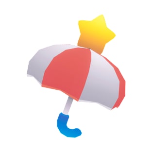 Cartoon Umbrella T-Shirt