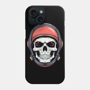 Skull with Helmet Phone Case