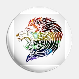 Tribal Pride Lion Pin