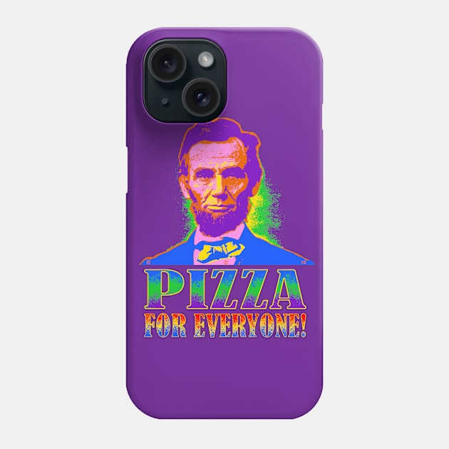 Pizza For Everyone! Phone Case by cs3ink