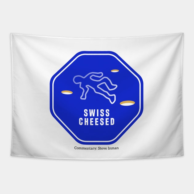 Swiss Cheesed Tapestry by Steve Inman 