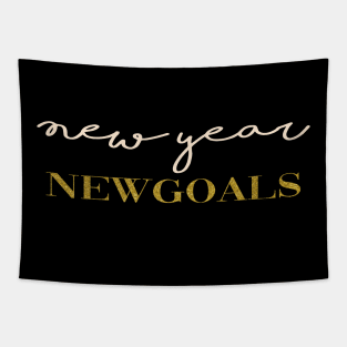 New year new goals t-shirt Tapestry