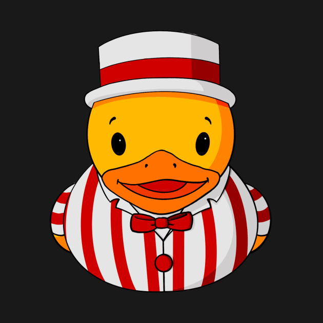 Ringmaster Rubber Duck by Alisha Ober Designs