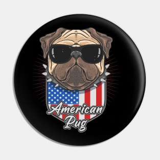 american Pug Pin