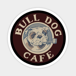 Bulldog Cafe Logo Magnet