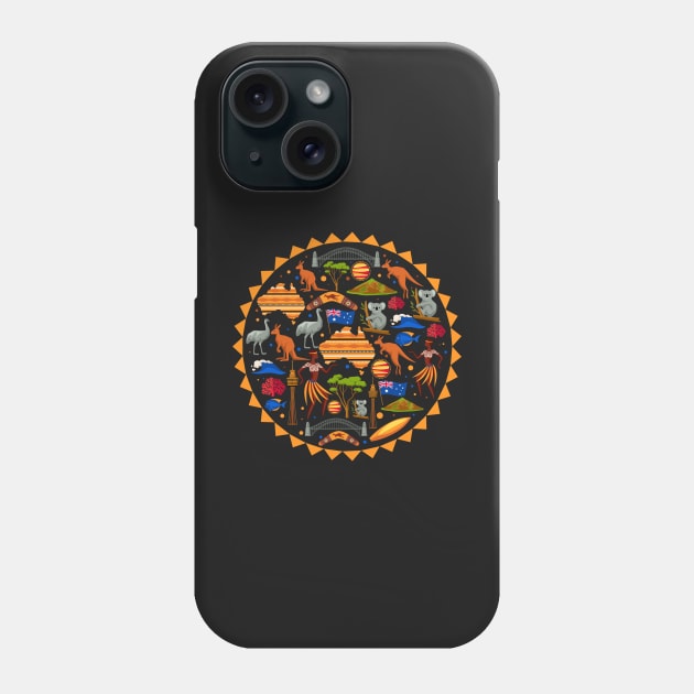 Awesome Aboriginal Art Phone Case by Pris25