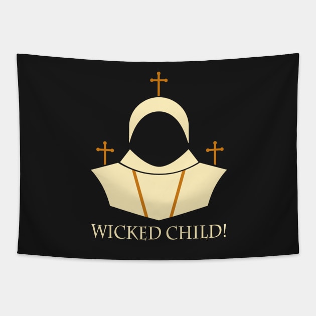 Wicked Child! Tapestry by GarryVaux