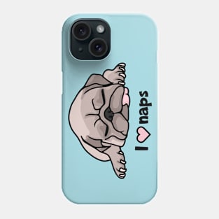 French Bulldog Puppy Loves Naps Phone Case